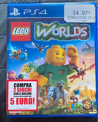 Lego worlds, videogioco ps4