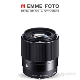 SIGMA 30mm f1,4 DG DN SONY E - USATO GARANTITO