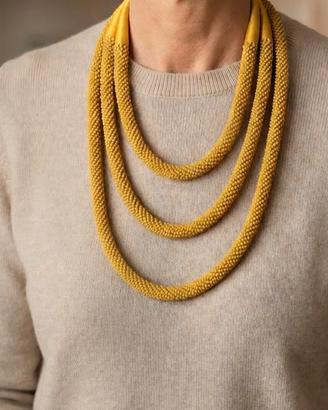 Set 3 Collane Weekend Max Mara – Torchon Perline