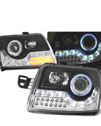 FARI LUCE DIURNA PER FIAT PANDA 03- FONDO NERO