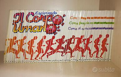 Collezione corpo umano completa libri e cassette