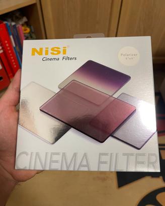 Filtro cinema Nisi polarizzatore IRND 0.9 4x4