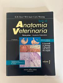 Testo di anatomia veterinaria. Vol. 1