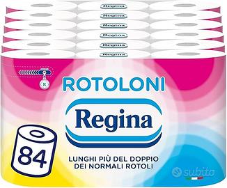Regina Rotoloni 84 Maxi Rotoli di Carta Igienica 1