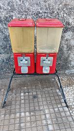 Distributore di caramelle doppio anni 70 Brabo