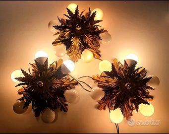 3 Lampadari applique design Banci 6 luci artemide 