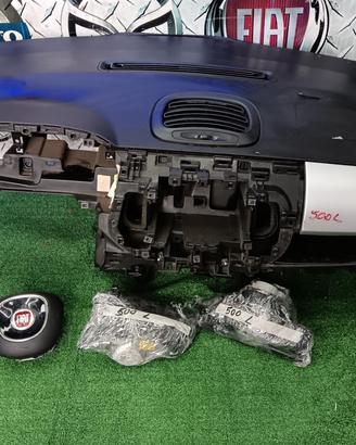 KIT AIRBAG COMPLETO FIAT 500 L Serie (351_352) (12