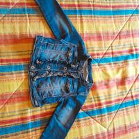 GIUBBETTO/GIUBBOTTO/GIACCA E SALOPETTE IN JEANS