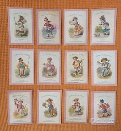 Carte Liebig Antiquariato Serie n°9 "Omini"