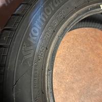 4 Gomme Invernali 155/70 R13 KORMORAN  quasi nuove