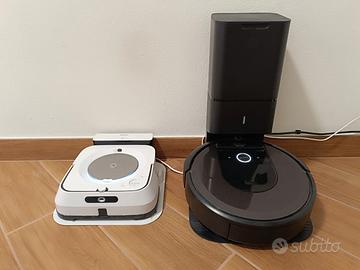 Coppia iRobot Roomba i7+ e Braava Jet M6