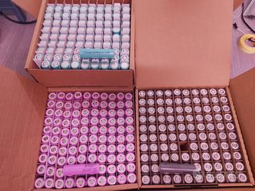 Celle 18650 / 21700 Samsng, LG, EVE Batterie Litio