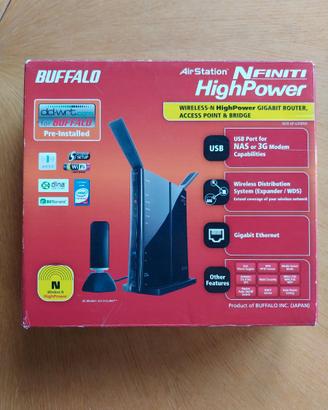 Gigabit Router Buffalo - WZR-HP-G300NH