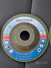 Dischi sbavo e abrasivi verdi Berner