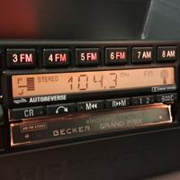 Becker Grand Prix Electronic 780 anni '80