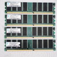 2GB RAM x4 moduli da 512MB DDR-400  PC3200U CL 2.5