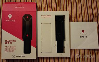 Trackting T8 antifurto gps bici moto auto