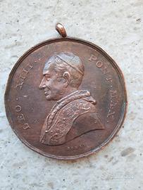 Medaglia di Papa Leone XIII Chiesa di San Pietro