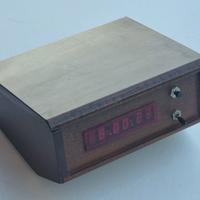 radio/sveglia artigianale vintage 