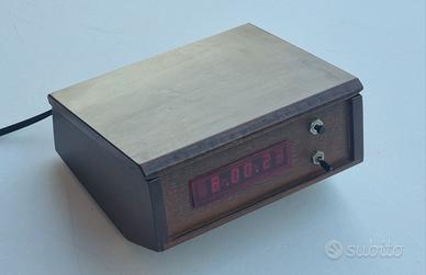 radio/sveglia artigianale vintage 