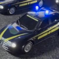 1/43 quattro modellini con luci