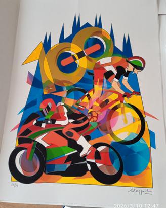 QUADRO OPERA GRAFICA ARTISTA NESPOLO UGO