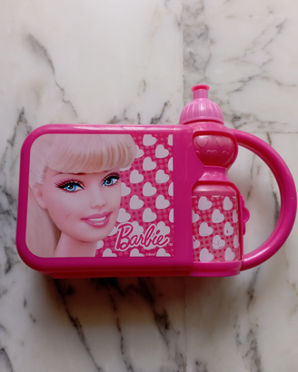 Set bottiglia e porta pranzo Barbie