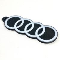 Portachiavi audi con anello
