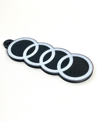 Portachiavi audi con anello