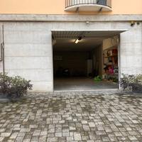 Porta basculante con automazione