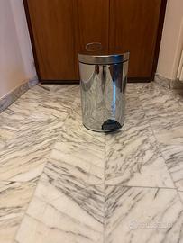 2 Pattumiere acciaio