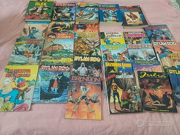 28 fumetti misti zagor dylan dog varie annate