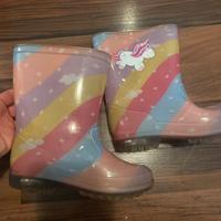 Stivivaletto galoscia bambina con luci numero26/27