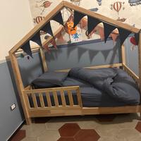 Letto montessori Monlitcabane materasso Dorelan
