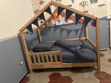 Letto montessori Monlitcabane materasso Dorelan
