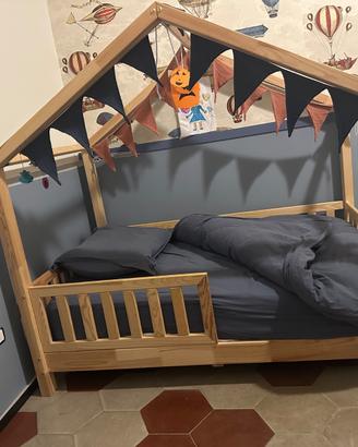 Letto montessori Monlitcabane materasso Dorelan