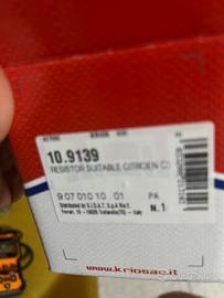 Resistenza ventola Citroen