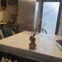 sopramobile fatto a mano pianta