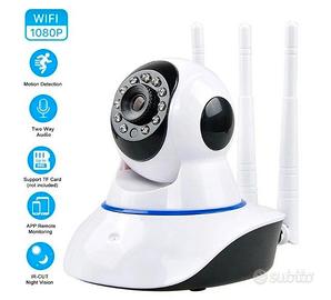TELECAMERA INTERNA WIFI CON APP SMARTPHONE