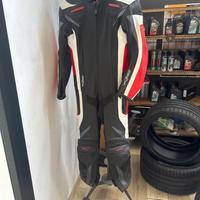 Tuta di pelle moto apro