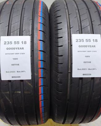 2 GOMME 235 55 18 GOODYEAR BR2229