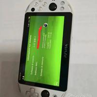 PSVITA BIANCA BIANCA WHITE + MicroSD 256Gb  FW3.65