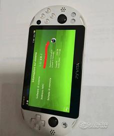 PSVITA BIANCA BIANCA WHITE + MicroSD 256Gb  FW3.65