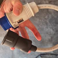 Cavo adattatore Scame 3a a Schuko