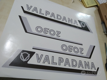 Scritte Adesivi trattore VALPADANA GOLDONI