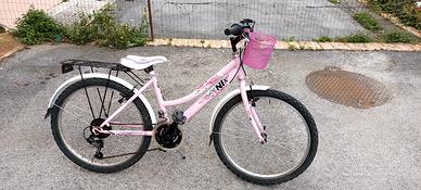 bici bicicletta ragazza ruote da 24 cambio shimano