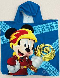Telo mare poncho bambino Disney