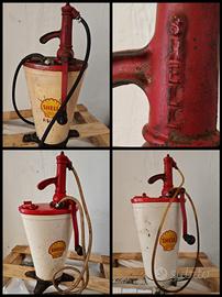 DISTRIBUTORI SHELL OLIO BENZINA ANNI 60 ORIGINALI 