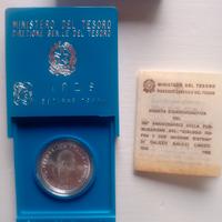 500 lire Galileo 1982 argento