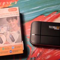 Set 2 Microfoni Wireless Lavalier Technaxx TX-301